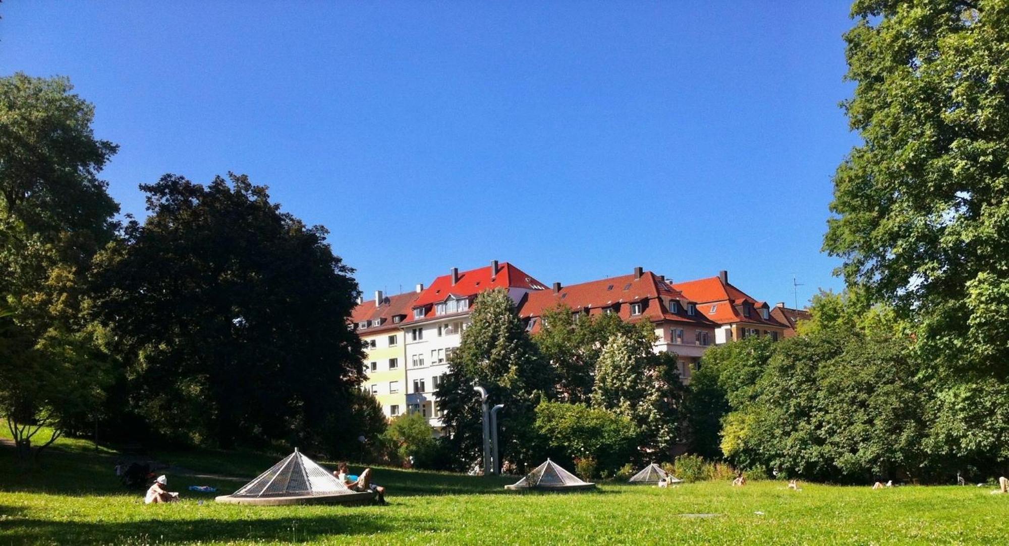 Zimmer Mit Parkblick Stuttgart Exterior photo